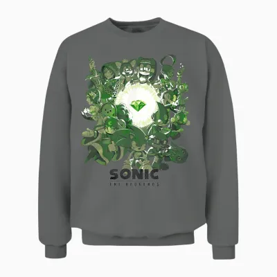 Sonic the Hedgehog - Guardians of the Emerald Unisex Sweatshirt - Graphite Heather