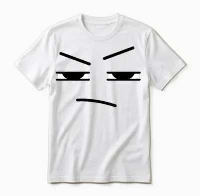 Creepy Funny Carrots Face Halloween Costume Kids and Adults Unisex T-Shirt - White