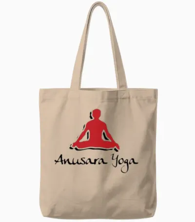 Yoga Anusara Tote Bags - Natural