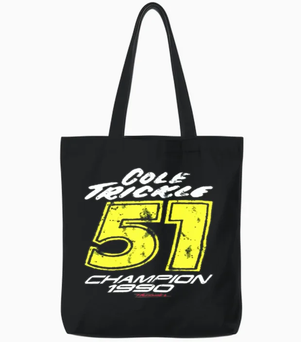 51 Cole Trickle Logo Tote Bags in Black