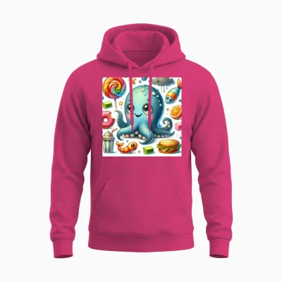 Funny Animal Unisex Hoodie - Heliconia
