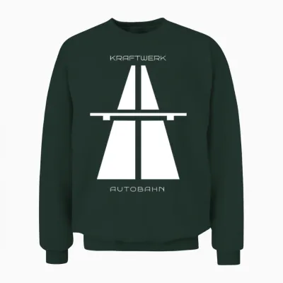 Kraftwerk Autobahn Retro Techno Unisex Sweatshirt - Forest
