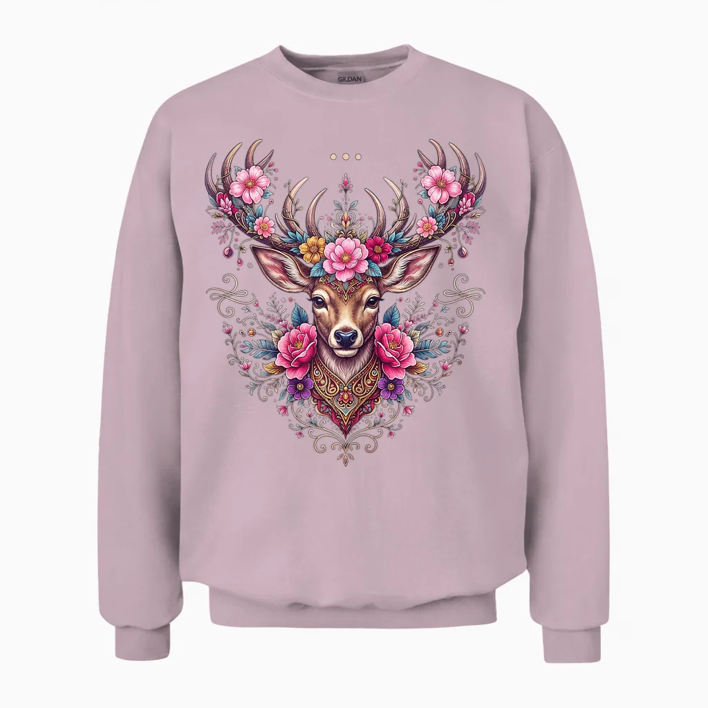 Passend Für Oktoberfest Damen Trachtenshirt Dirndl Trachten Unisex Sweatshirt in Light Pink