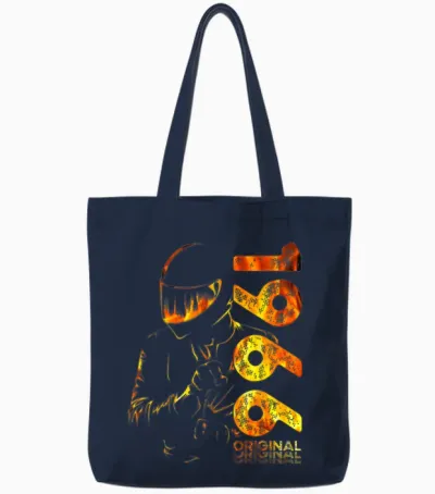 60. Geburtstag Mann Motorrad Motorradfahrer Biker 1966 Tote Bags - Navy