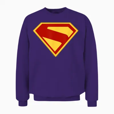 Superman (2025) Logo Unisex Sweatshirt - Purple
