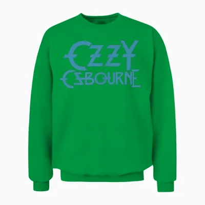 Ozzy Osbourne Patient Number 9 Teal Logo Unisex Sweatshirt - Irish Green