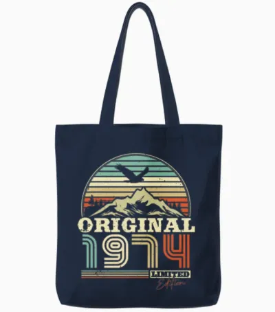1974 Limited Edition Tote Bags - Navy