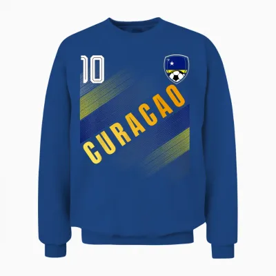 Curacao Flag Curacaoan Pride Lovers Unisex Sweatshirt - Royal