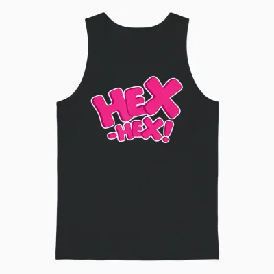 Bibi Blocksberg Hex-Hex! Halloween Carnival Costume T-Shirt, Green Unisex Tank Top - Black