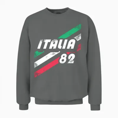 Retro - Italia Retro Unisex Sweatshirt - Graphite Heather