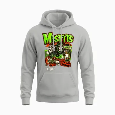 The Misfits Unisex Hoodie - Ash