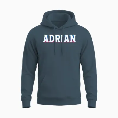 Retro - Adrian Unisex Hoodie - Dark Heather