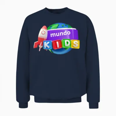 Geometry Dash Insane on Kids Unisex Sweatshirt - Navy