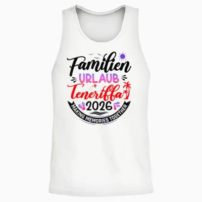 Spanien 2026 Unisex Tank Top - White