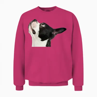 Dog Unisex Sweatshirt - Heliconia