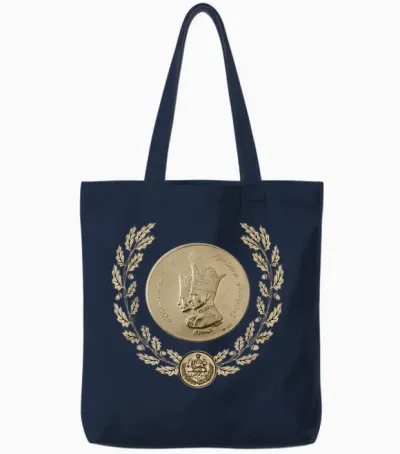 Iran Tote Bags - Navy
