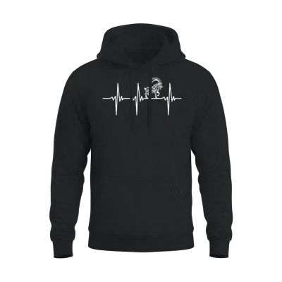 Heartbeat for Capricorns Unisex Hoodie - Black