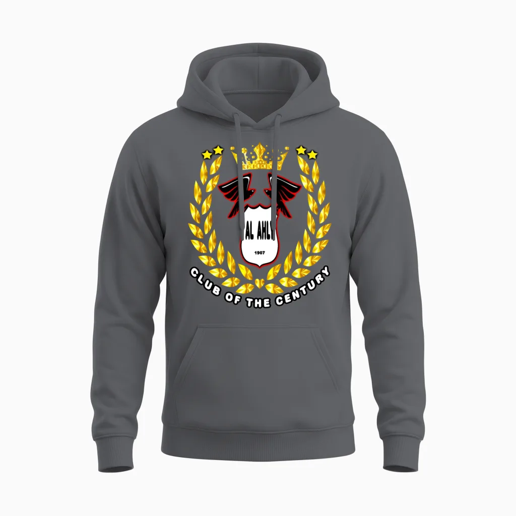Al Ahly Football Club, Clubs World Cup Unisex Hoodie in Charcoal