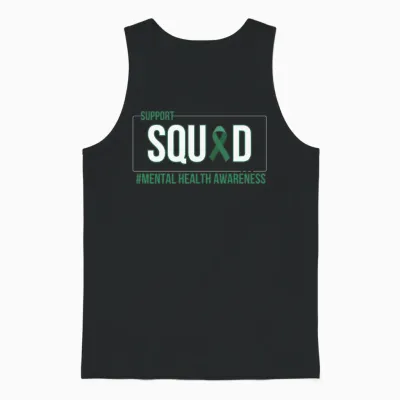 Mental Health Awareness Mental Health Awareness Unisex Tank Top - Black