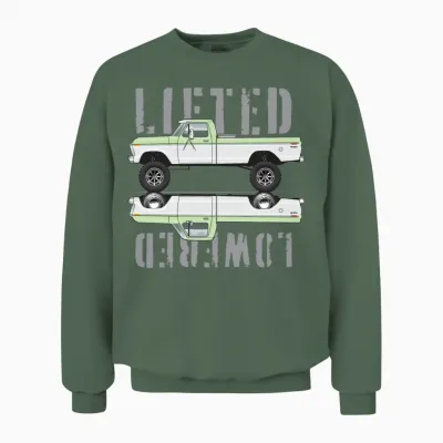 351 V8 Winter Green Unisex Sweatshirt - Military Green