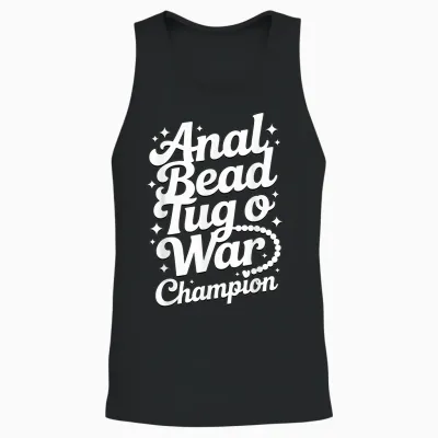 Embarrassing Shirt Naughty Funny Inappropriate Adult Humor Unisex Tank Top - Black