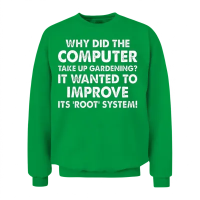 Funny Artificial Intelligence Ai Artificial Intell Unisex Sweatshirt - Irish Green