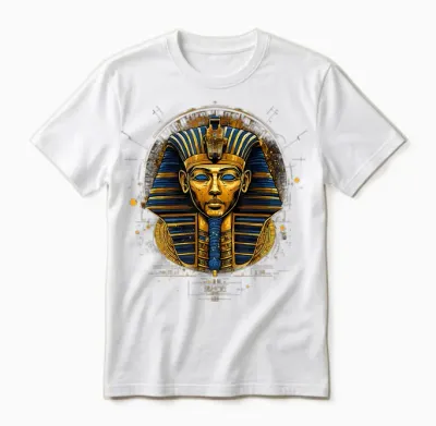 Altes ägypten Tutanchamun ägyptologie Pharaonen ägyptischer Gott Unisex T-Shirt - White