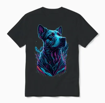 Dog Unisex T-Shirt - Black