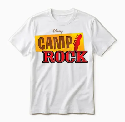 Disney Channel Camp Rock Unisex T-Shirt - White