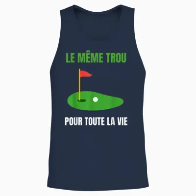 Evg Homme Futur Marié Humour Unisex Tank Top - Navy