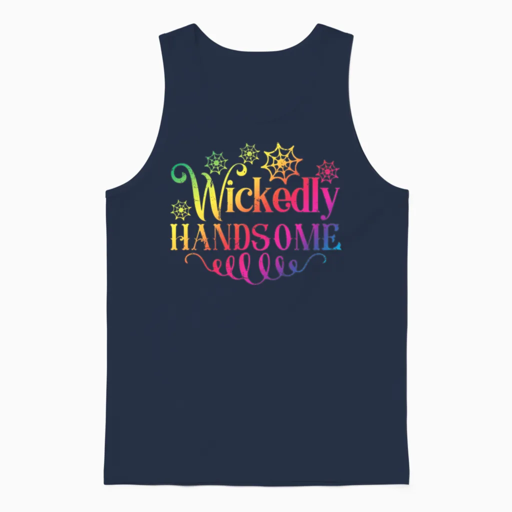 Funny Boyfriend Gift - Couples & Matching Unisex Tank Top in Navy