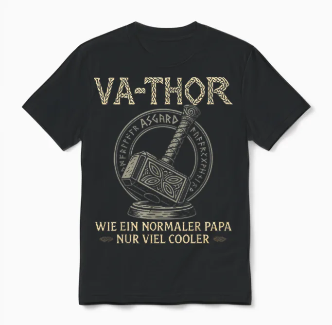 Herren Vater Vatertag Geschenk Für Papa Vatertagsgeschenk Unisex T-Shirt in Black