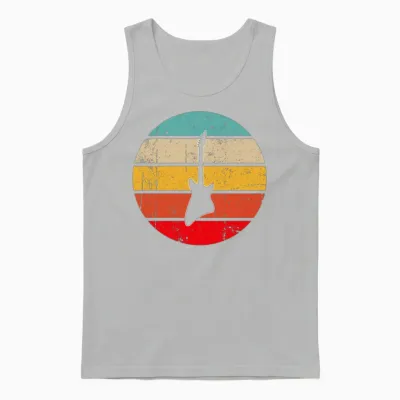 Eguitar Retro Unisex Tank Top - Ash
