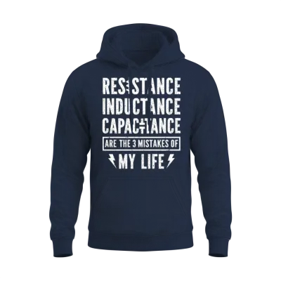 Electrical Engineer Tee Electrical Engineering Ind Unisex Hoodie - Navy