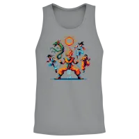 Dragon Ball Design 2024 Summer Time Unisex Tank Top - Sport Grey – 2