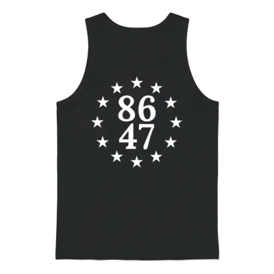 8647 Unisex Tank Top - Black