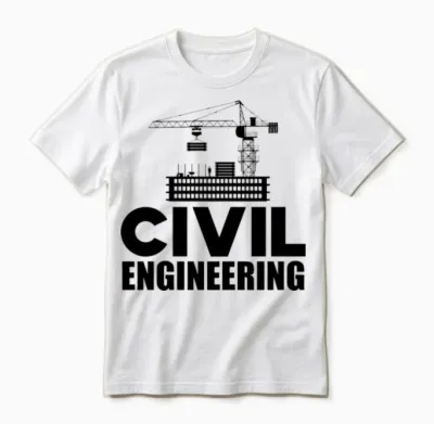 Civil Engineering B Unisex T-Shirt - White