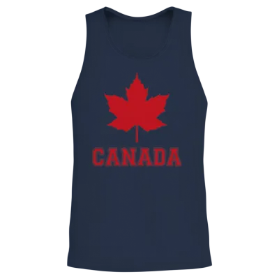 Canada Unisex Tank Top - Navy