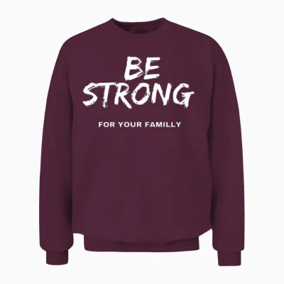 Best T-Shirt Design with a High Quality Unisex Sweatshirt - Maroon