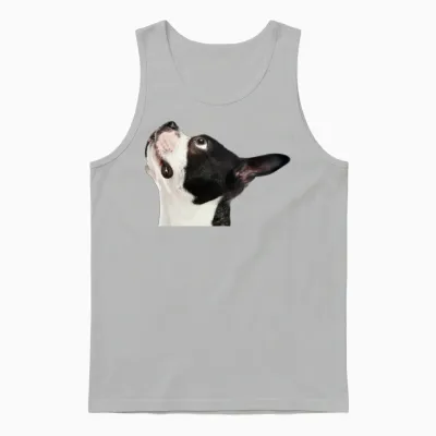 Dog Unisex Tank Top - Ash