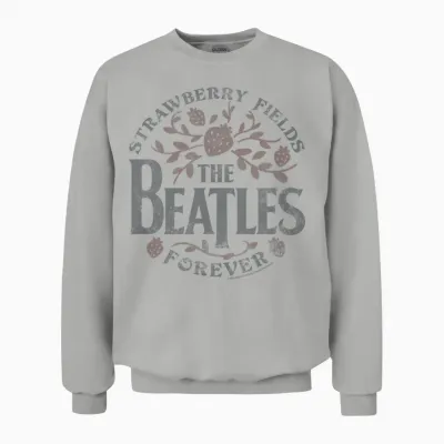The Beatles Strawberry Fields Forever Unisex Sweatshirt - Ash