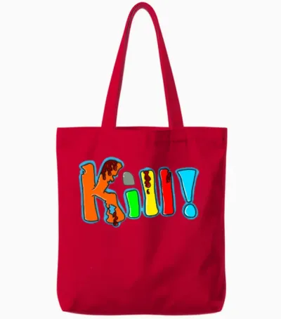 Kill Tote Bags - Red