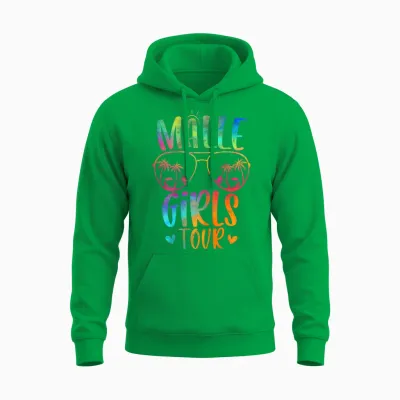Women's Malle Girls Tour Girls' Evening Mallorca Party Holiday Unisex Hoodie - Irish Green