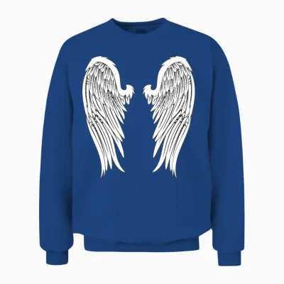 Angel Wings Unisex Sweatshirt - Royal