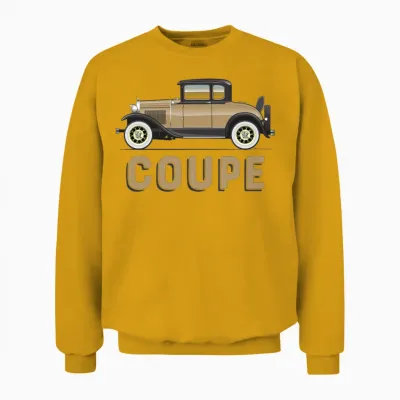 Coupe Stone Brown Unisex Sweatshirt - Gold