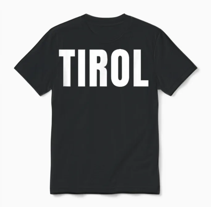 Tyrol Dj Apres Ski Outfit It's Time to Celebrate Tyrol Unisex T-Shirt in Black