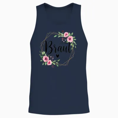Braut Jga Junggesellenabschied Junggesellinnenabschied Unisex Tank Top - Navy