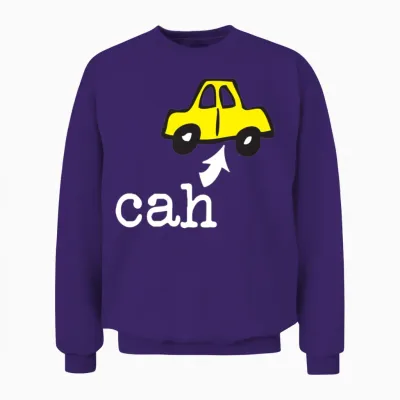 Funny Boston Accent Car Cah Humor Shirts Unisex Sweatshirt - Purple