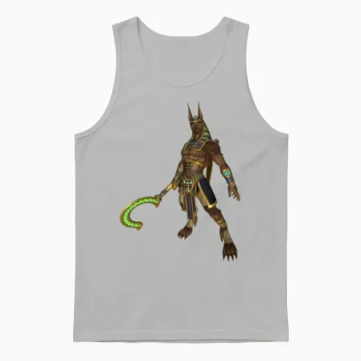 Smite Anubis Unisex Tank Top - Ash