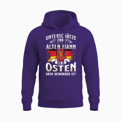 Ossi Gift Men Women East Germany Nva East Gdr Unisex Hoodie - Purple